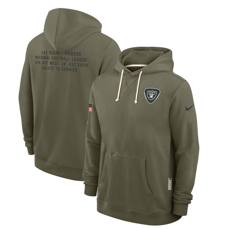 Raiders 2025 Nike Men's Salute to Service Hoodie