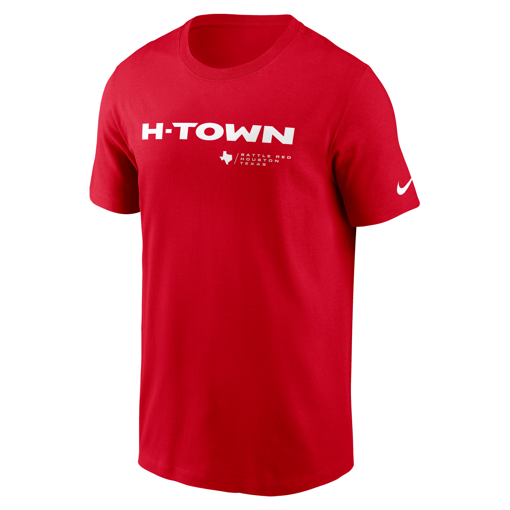 Texans Men s Nike H Town Wordmark T Shirt Pro Football Hall of Fame