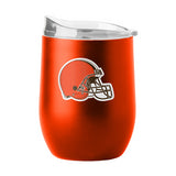 Browns Powder Coat Curved Beverage Glass