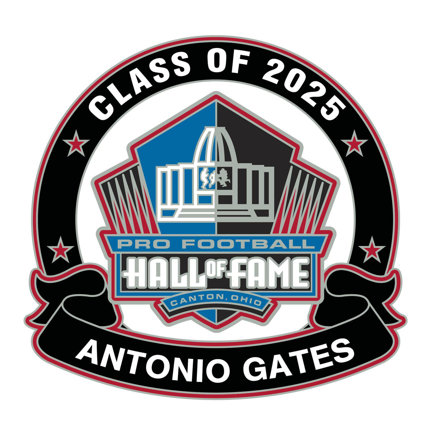 Chargers Antonio Gates Class of 2025 Pin