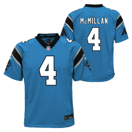 Panthers Tetairoa McMillan Alternate Youth Nike Game Jersey Pro Football Hall of Fame