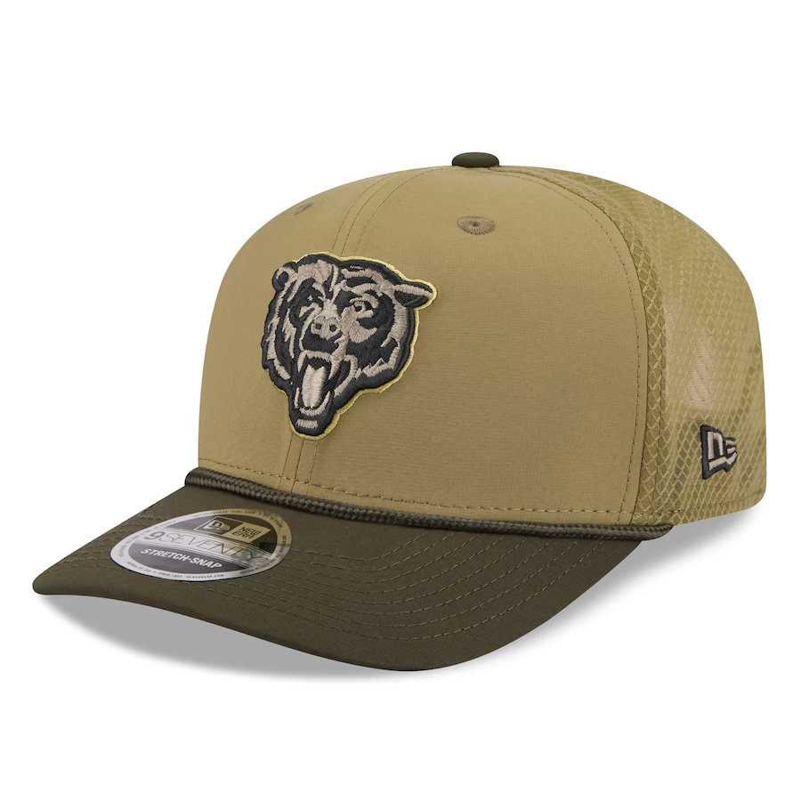 Bears 2025 New Era Men's 9SEVENTY Salute to Service Hat