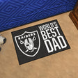 Raiders World's Best Dad Starter Mat