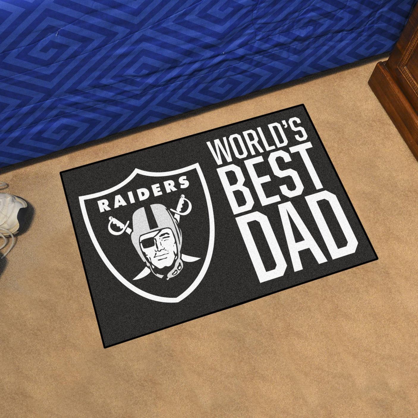 Raiders World's Best Dad Starter Mat