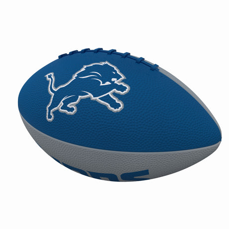 Lions Logo Brands Rubber Junior Grip Football