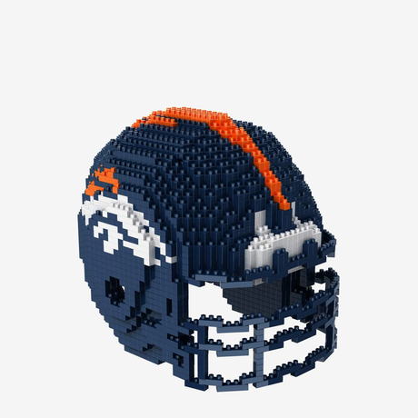 Broncos 3D Brxlz Mini Helmet