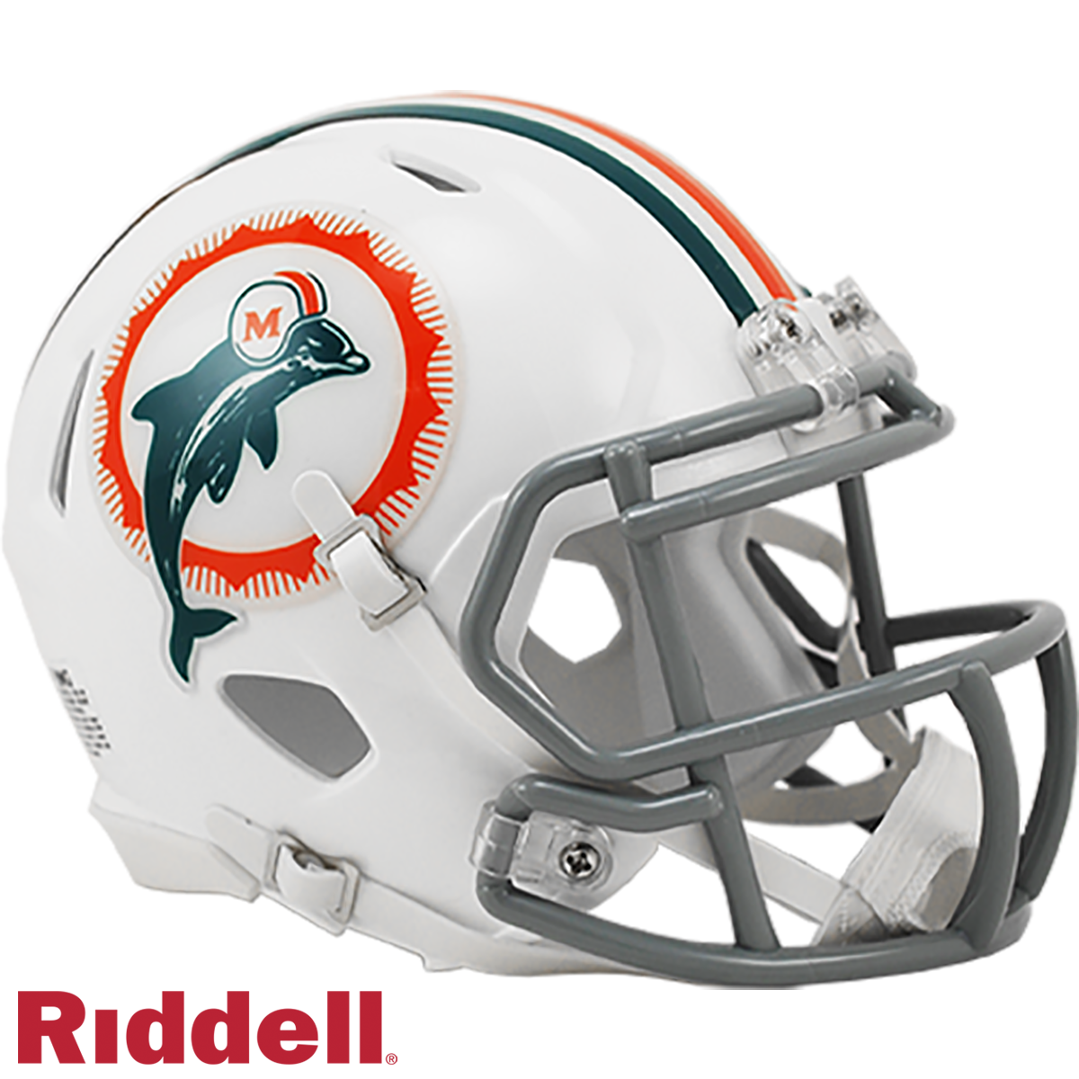 Dolphins Speed Mini Throwback Helmet 1972
