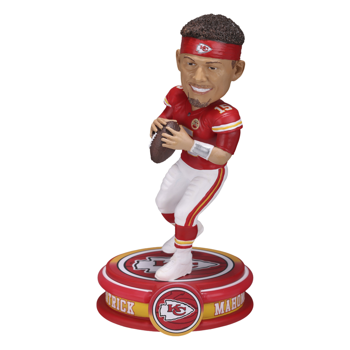 Chiefs Patrick Mahomes 8 Inch Neon Bobblehead Pro Football Hall of Fame
