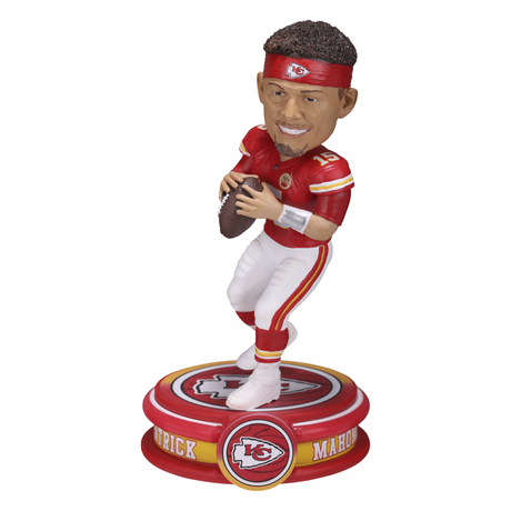 Chiefs Patrick Mahomes 8 Inch Neon Bobblehead Pro Football Hall of Fame
