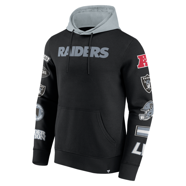 Raiders 2024 Fanatics Men's Patched Out Sweatshirt