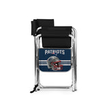 Patriots Black Sports Chair