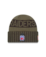 Raiders 2025 Men's New Era Salute to Service Knit