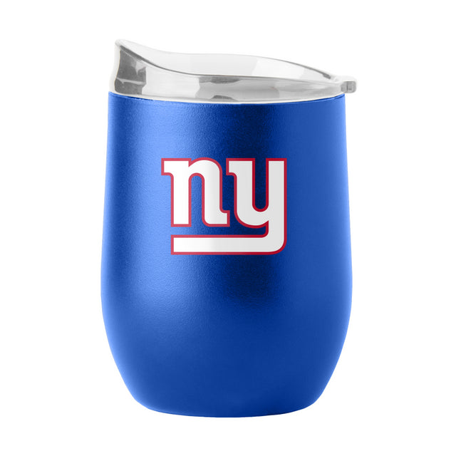 Giants Powder Coat Curved Beverage Glass