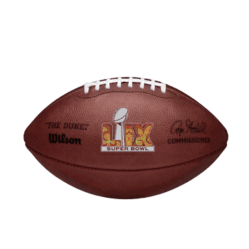 Super Bowl 59 Wilson Official Game Football – Pro Football Hall of Super Bowl 59 Wilson Official Game Football – Pro Football Hall of