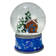 Lions Gingerbread House Snow Globe