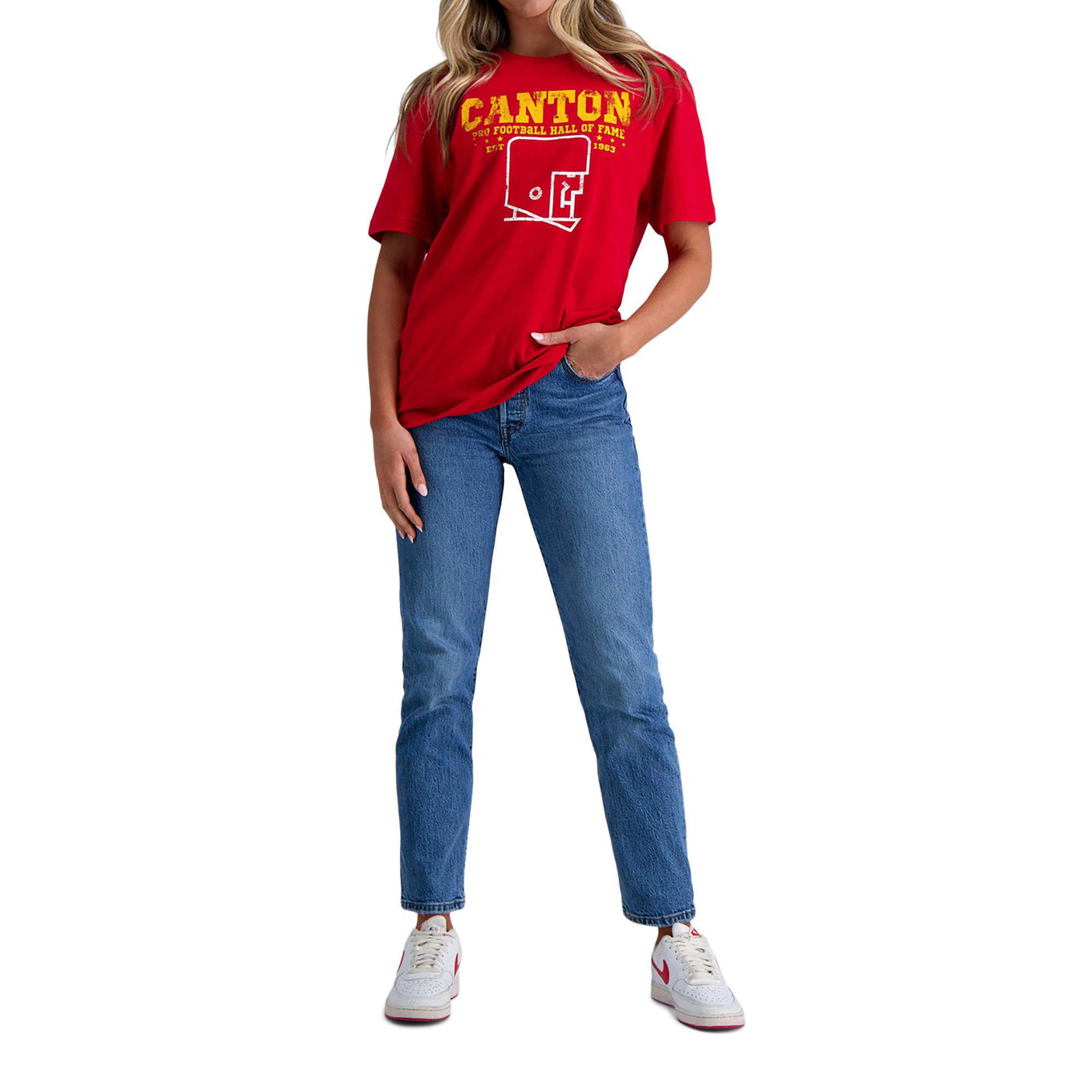 Pro Football Hall of Fame X Haggar - Red Canton Graphic T-Shirt