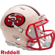 49ers 2026 Retro Mini Speed Helmet