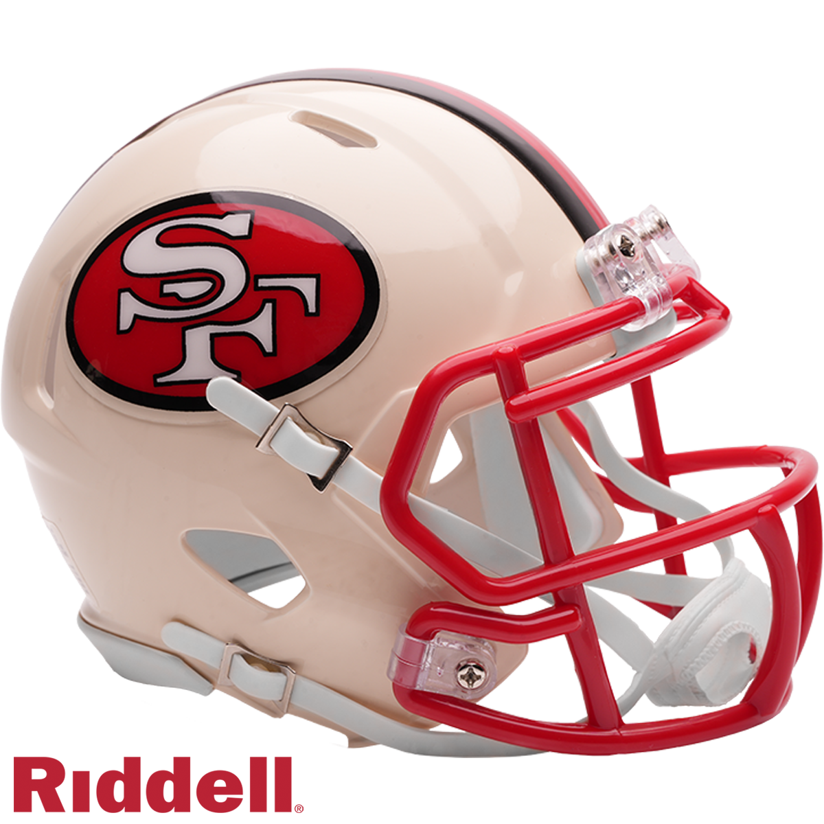49ers 2026 Retro Mini Speed Helmet
