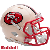 49ers 2026 Retro Mini Speed Helmet