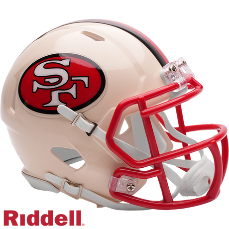 49ers 2026 Retro Mini Speed Helmet