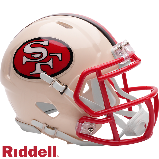49ers 2026 Retro Mini Speed Helmet
