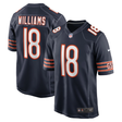 Bears Caleb Williams Men's Navy Nike Game Jersey
