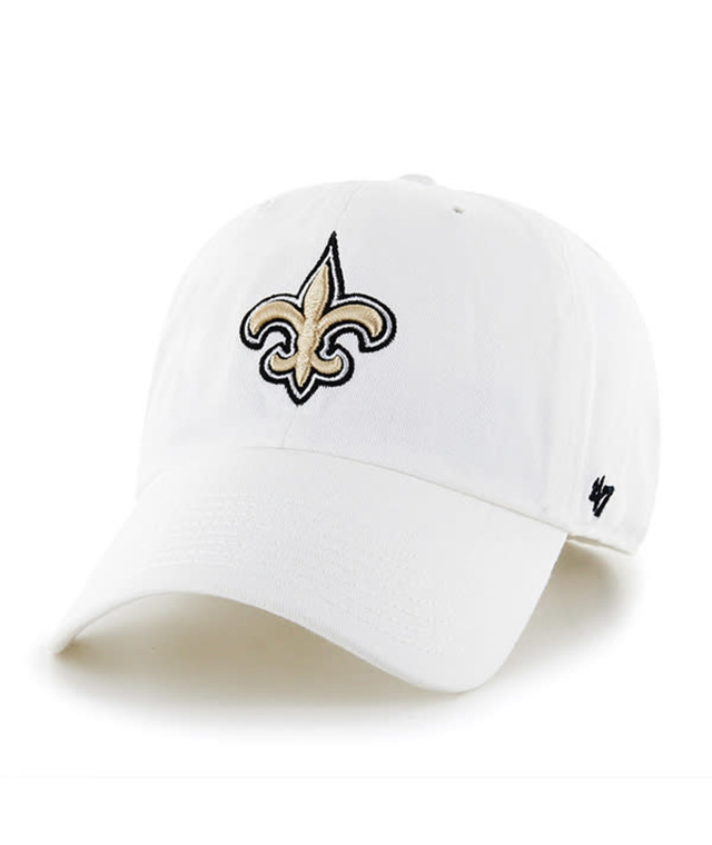 Saints 2026 '47 Brand Men's White Clean Up Hat