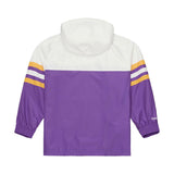 Vikings 2026 Mitchell & Ness Men's Head Coach Lightweight Anorak Windbreaker Pro Football Hall of Fame