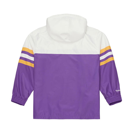 Vikings 2026 Mitchell & Ness Men's Head Coach Lightweight Anorak Windbreaker Pro Football Hall of Fame