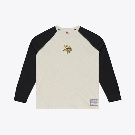 Vikings 2026 Mitchell & Ness Retro Roots Premium Long Sleeve T-Shirt Pro Football Hall of Fame