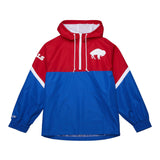 Bills 2025 Mitchell & Ness Men's NFL Tie Breaker Anorak Vintage Logo Lightweight Windbreaker