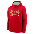 49ers 2024 Nike Men's Rewind Logo Sweatshirt