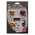 Commanders 2025 5-Pack Team Clog Charms