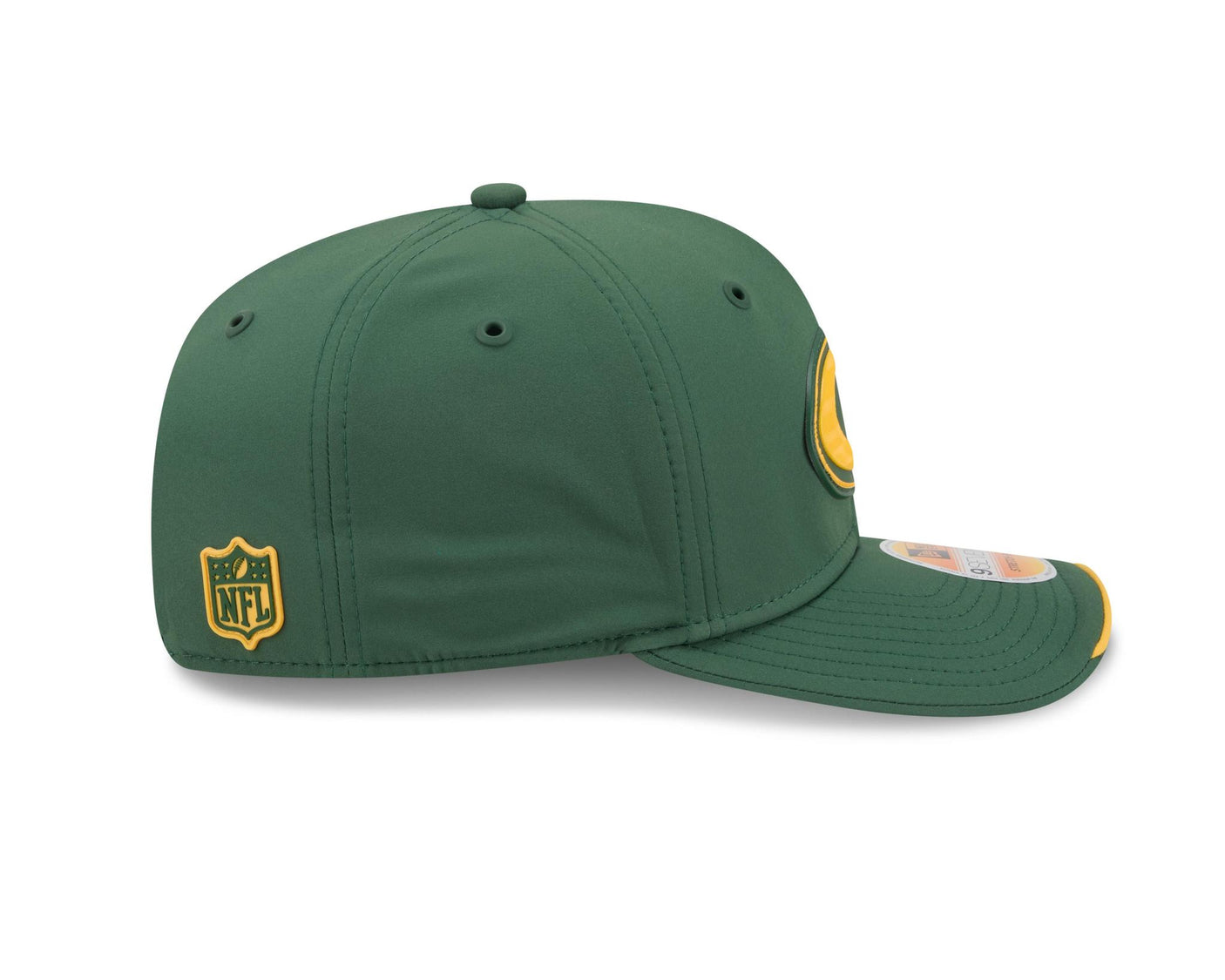 Packers 2026 New Era Men's 9SEVENTY Stretch Snap Sideline Hat