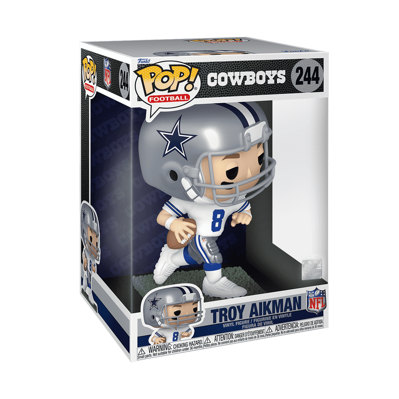 Cowboys Troy Aikman Funko Pop! Jumbo 244 – Pro Football Hall of Fame