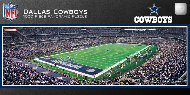 Cowboys 1000pc Panoramic Puzzle-DS