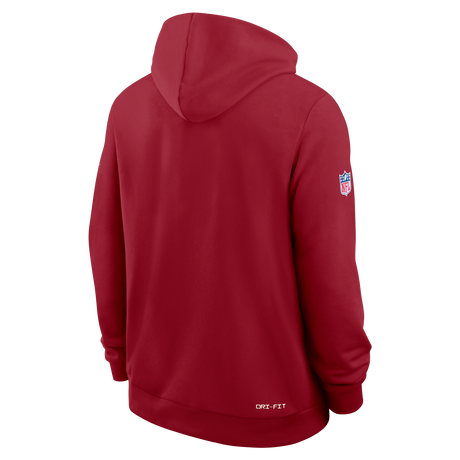 Cardinals 2026 Nike Men's Sideline Dri-Fit Hoodie Pro Football Hall of Fame