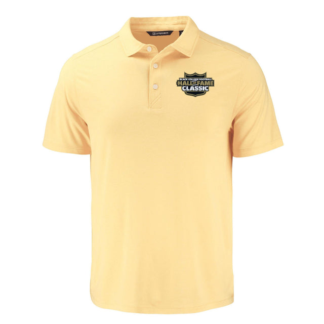 Black College Football Hall of Fame Cutter & Buck Men's Coastline Recycled Double Peached Polo