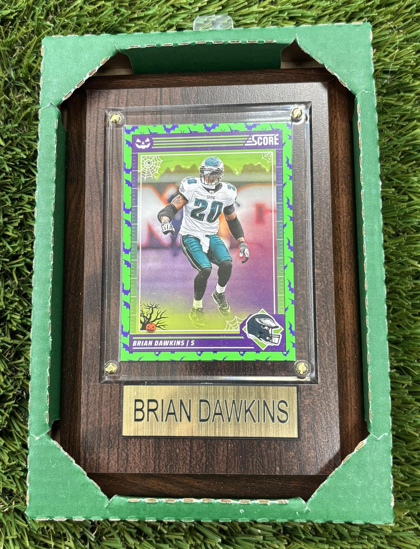 Brian Dawkins Eagles 4x6 Plaque