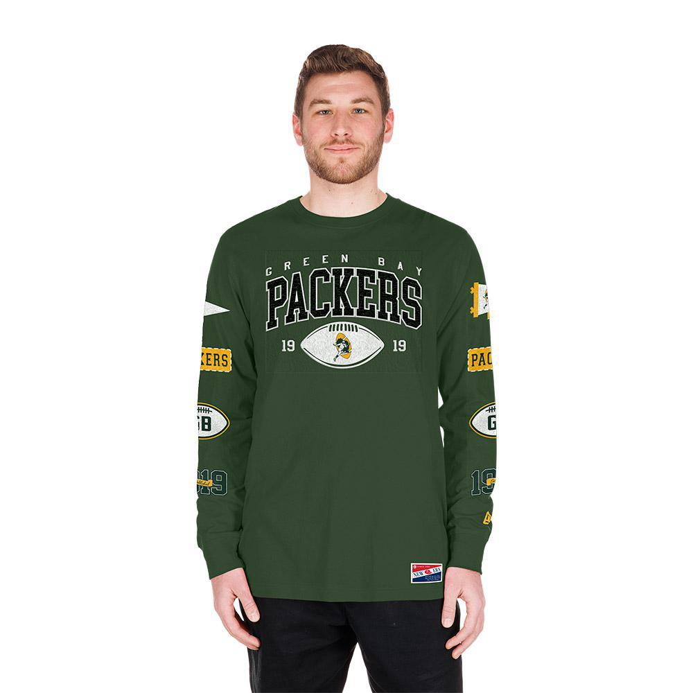 Packers 2025 New Era Men's Long Sleeve T-Shirt