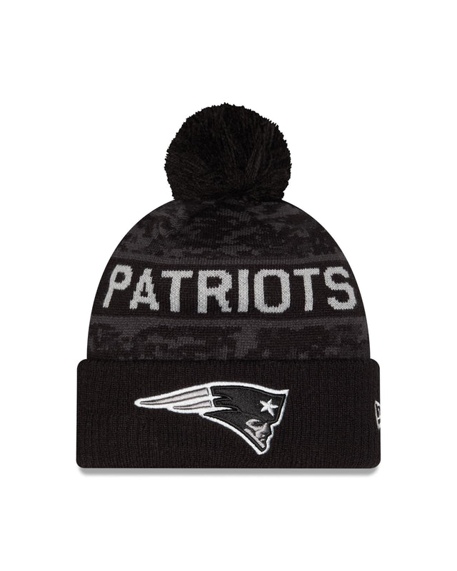 Patriots 2026 New Era Men's Salute to Service Knit Pro Football Hall of Fame