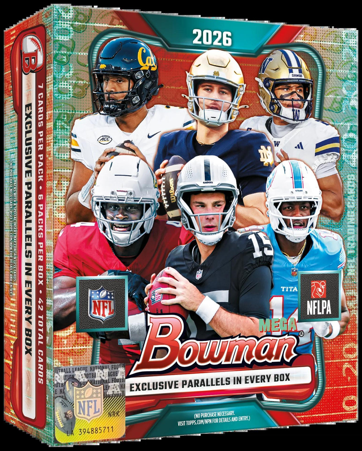 2026 Topps Bowman Football Mega Box