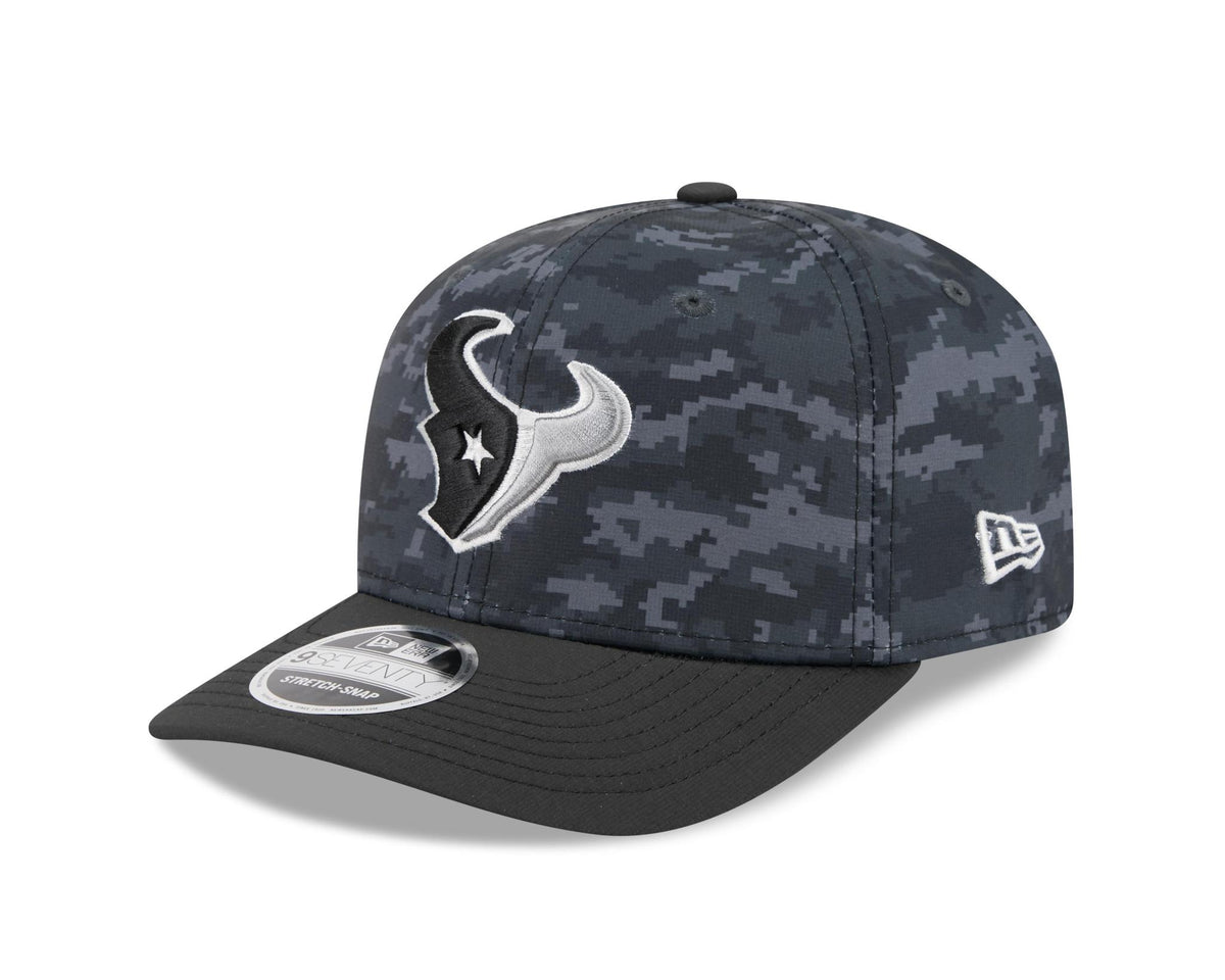 Texans 2026 New Era Men's 9SEVENTY Salute to Service Hat Pro Football Hall of Fame