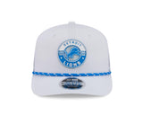 Lions 2026 New Era Men's 9SEVENTY Stretch Snap Two-Tone Hat Pro Football Hall of Fame