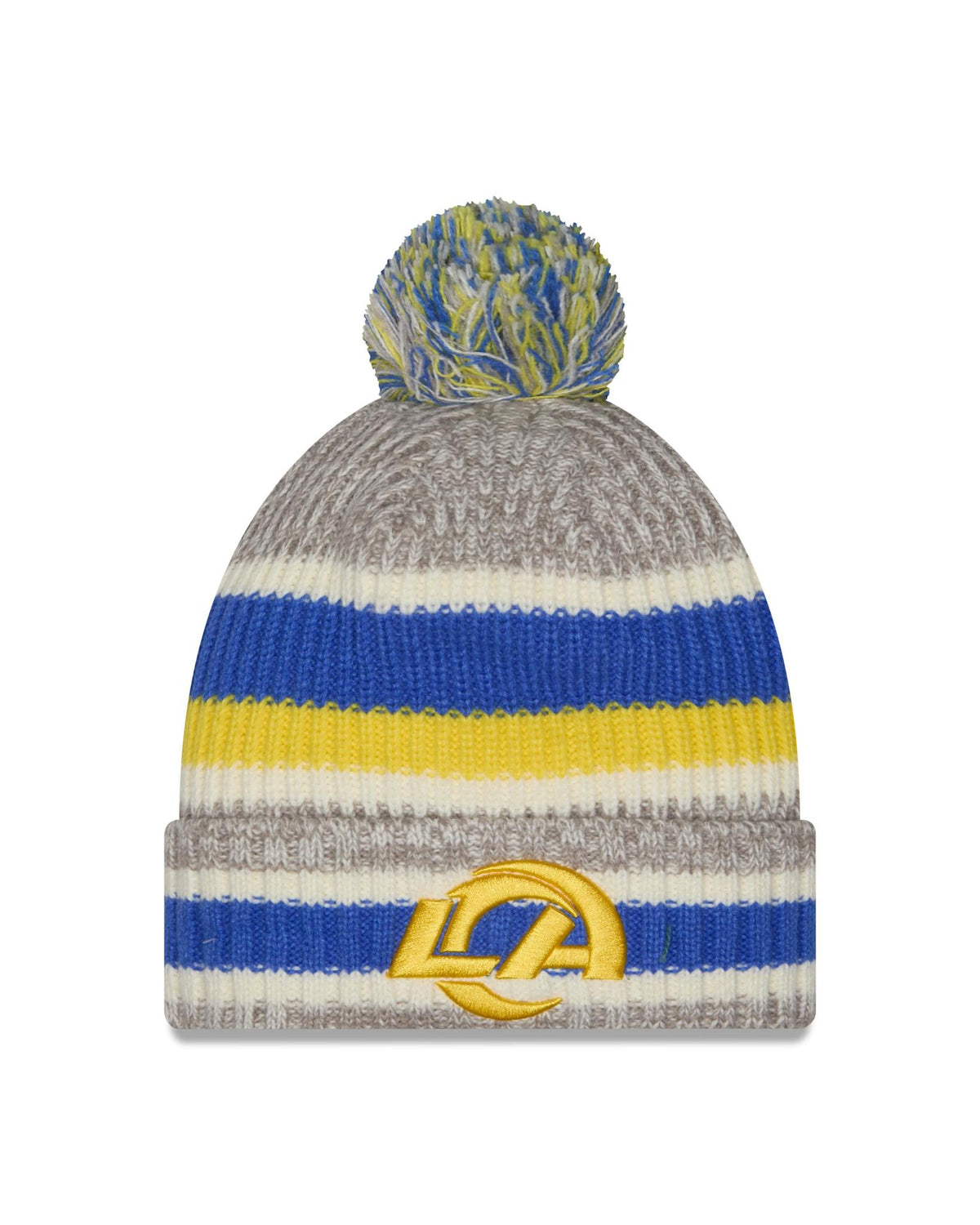 Rams 2026 New Era Men's Stripe Knit Pro Football Hall of Fame