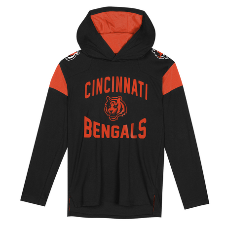 Bengals Kids NFL The Champ is Here Long Sleeve Hooded T-Shirt