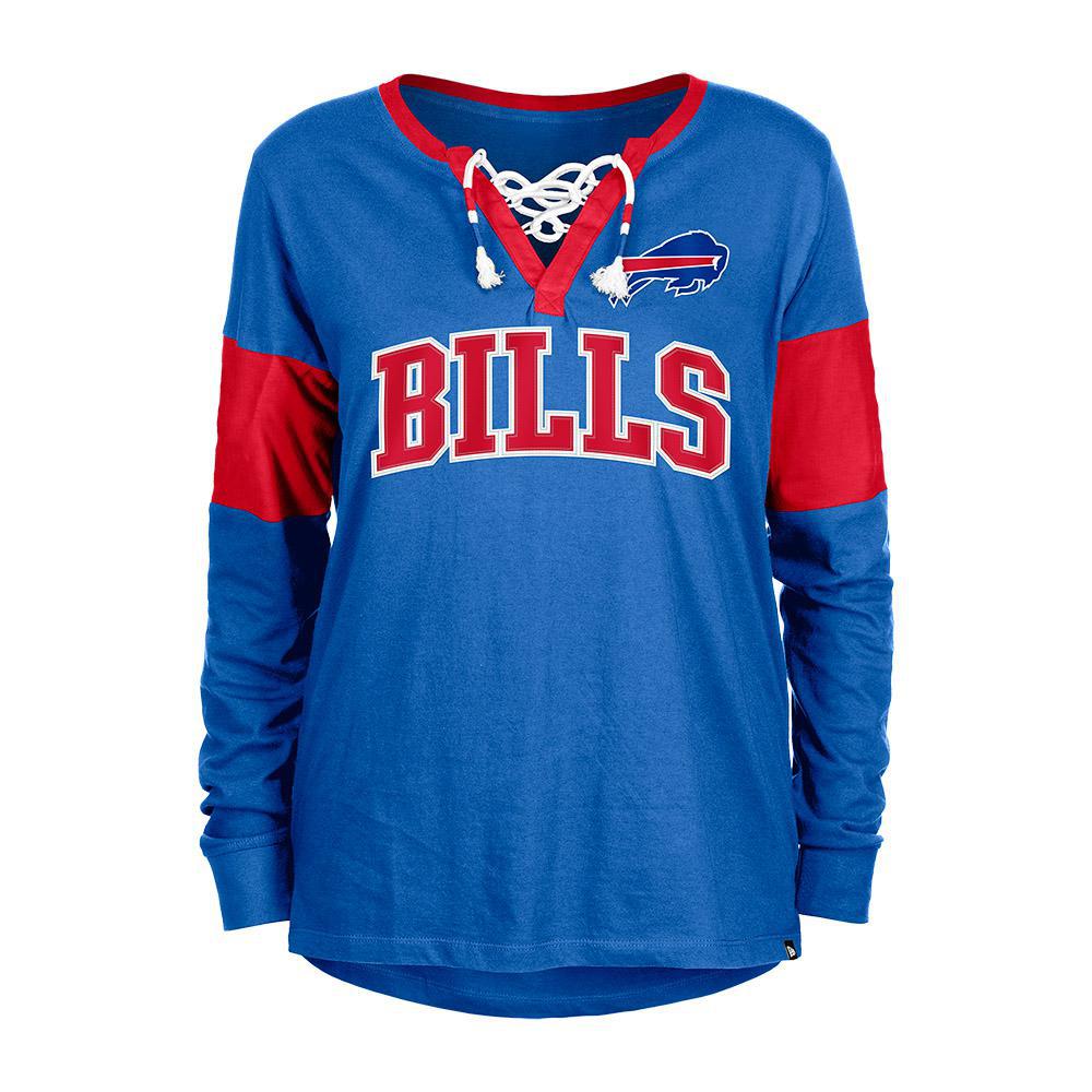 Bills 2024 New Era Women's Throwback Long Sleeve