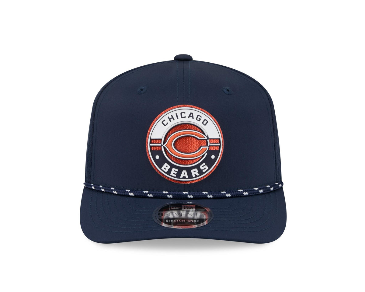 Bears 2026 New Era Men's 9SEVENTY Stretch Snap Two-Tone Hat Pro Football Hall of Fame