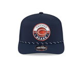 Bears 2026 New Era Men's 9SEVENTY Stretch Snap Two-Tone Hat Pro Football Hall of Fame