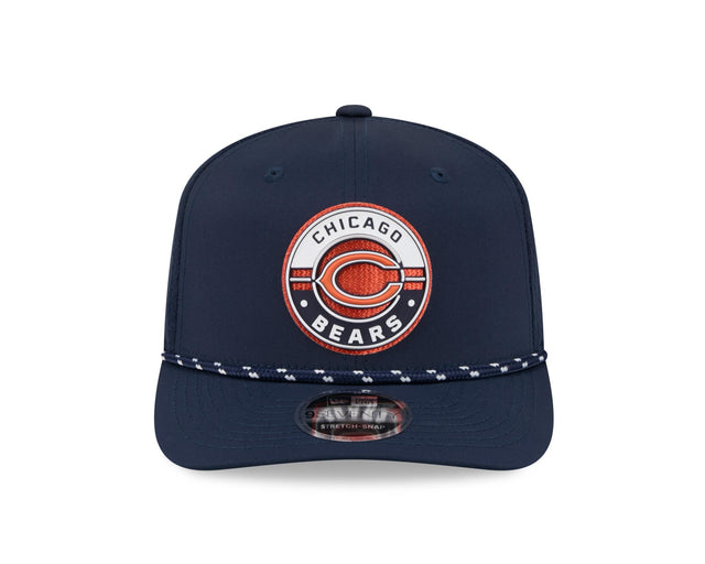 Bears 2026 New Era Men's 9SEVENTY Stretch Snap Two-Tone Hat Pro Football Hall of Fame